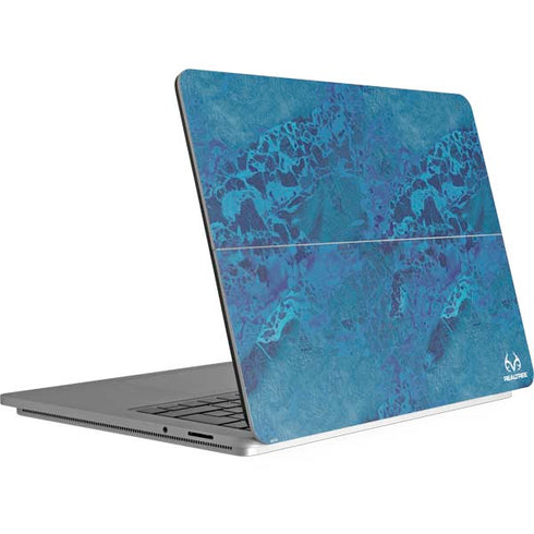 RealTree WAV3 Blue Camo Surface Laptop Studio Skin
